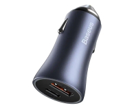 BASEUS Golden Contactor Pro Car Charger U+C Grey + cable TZCCJD-B0G - 1348117 - zdjęcie 4